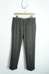 正規 LARDINI ラルディーニ JN031AQ FABRIC スラックス ウール パンツ イタリア製 ジップフライ 茶 サイズ 42 本物 1774Q★2のサムネイル