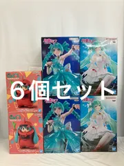 未開封 初音ミク フィギュア クリオネ エメラルドジェム シャアザクぐるみ 3種 6個セット LF4459 f107