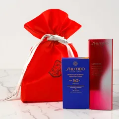 【新品未開封】【２点セット】資生堂 パーフェクト サン プロテクター ハイドロ ジェルクリーム 50g／アルティミューン パワライジング ハンドクリーム 50g　日焼け止め　ボディケア