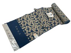 竺仙 奥州小紋 葡萄に栗鼠 浴衣 反物 綿紬 - メルカリ