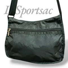 【MY0634】LeSportsac レスポートサック ショルダーバッグ 斜め掛け ブラック 黒 軽量 ナイロン レディース シンプル 無地