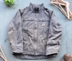 BIG SALE Carhartt カーハート ヴィンテージ Rain Defender フェイディド グレー ジャケット