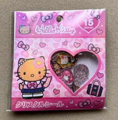 ハローキティ　クリスタルシール　GOGO ギャル