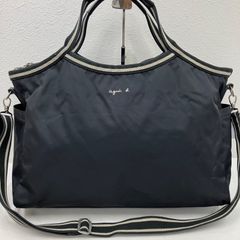 極美品　agnes b　VOYAGE　トートバッグ　マザーズバッグ　大容量 極美品 agnes b VOYAGE トートバッグ マザーズバッグ 大容量 - メルカリ
