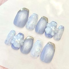 No.118オーダー♡量産型ワンホン韓国フレンチガーリースナ系ネイル