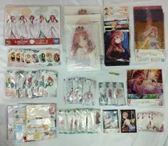 【D38663】一番くじ 五等分の花嫁 アクリルスタンド ラバーチャーム フレームスタンド タオル イラストボード まとめ セット