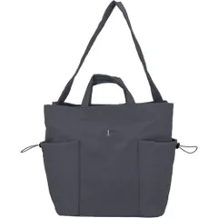 ☆ DGY.ダークグレー ☆ anello FLOOP フループ 2WAYショルダー anello トートバッグ アネロ ATR0402 トートバック ショルダーバッグ 斜めがけバッグ 肩掛けバッグ レディースバッグ メンズ ナイロン 撥水 大きめ A4