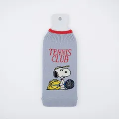 ☆ 04.GRAY ☆ PN BOTOCO ペットボトルカバー スヌーピー ボトルカバー ニットペットボトルカバー 水筒カバー 水筒ケース ニット ヘミングス 15114 SNOOPY 洗える ペットボトルケース キャラクター おしゃれ 可愛い 大人かわいい