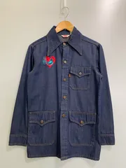 【中古品】Levi's リーバイス 70’s USA製 オレンジタブ デニムジャケット カバーオール 70年代 ヴィンテージ アウター 【146-260409-SH-12-min】