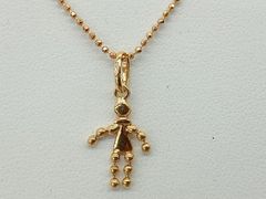 UNOAERREウノアエレ 18金シャイニーカットロープチェーン70㎝ - メルカリ