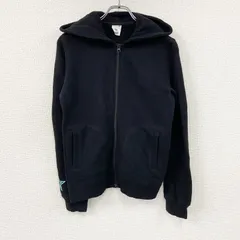 古着 used　X-girl　エックスガール　フルジップスウェットパーカー/フーディー　黒　ブラック　2サイズ