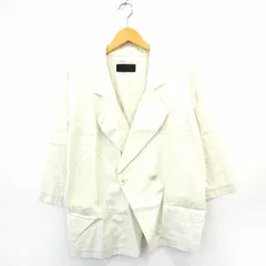 ジーナシス JEANASIS ジャケット アウター 無地 シンプル 長袖 コットン 綿 F アイボリー /MT11