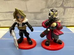 【K6-87】◇ ファイナルファンタジーX　アーロン　スコール・レオンハート　フィギュア　中古