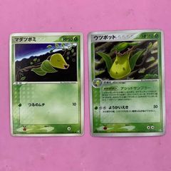 ポケモンカード【旧裏】エリカのウツボット ウツドン マダツボミ 5枚