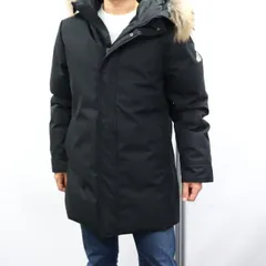ピレネックス PYRENEX ダウンジャケット ANNECY FUR HMS022 P0009 メンズ BLACK ブラック アヌシー ファー 希少サイズ