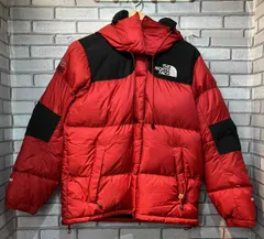 THE NORTH FACE ザノースフェイス ダウンジャケット NFD00C95 バルトロ Lサイズ レッド ブラック 