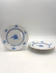 ヘレンド アポニーブルー 皿5枚 23cmセット ヘレンド アポニーブルー 皿5枚 23cmセット - メルカリ