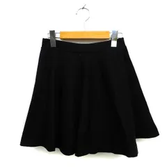 ローズバッド ROSE BUD スカート フレア ミニ ゆったり シンプル 無地 F 黒 ブラック /NT15のサムネイル