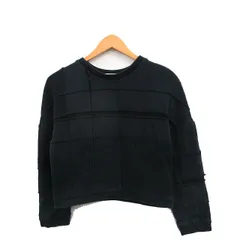 3.1 フィリップリム 3.1 phillip lim トレーナー  スウェット プルオーバー コットン S ブラック 黒 /KT8のサムネイル
