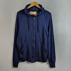 SUNSPEL ラグランジップパーカー 薄手 短丈 金ジップ シティボーイ