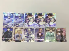 名探偵コナンカードゲーム 11枚まとめセット SRPランク 服部平次 降谷零 安室透 赤井秀一 工藤新一 黒羽盗一 他 美品 2512LBM039