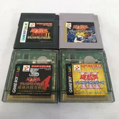 遊戯王 デュエルモンスターズ GB ゲームボーイ ソフト 4点 まとめ売り 動作未確認
