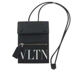 VALENTINO ヴァレンティノ UY2P0Q83LVN レザー ショルダー バッグ ネック ポーチ ブラック系【中古】のサムネイル