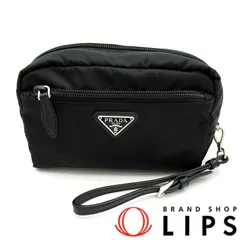 プラダ コスメ ポーチ 1NE393 ナイロン レディース その他バッグ ブラック（NERO)  美品 【中古】