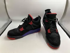 NIKE ナイキ スニーカー JORDAN 4 Retro AQ3816-065 31cm ブラック系3カラー使い