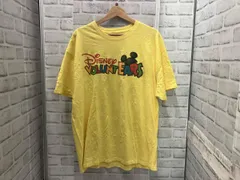 Hanes ／ ヘインズ ／ 古着 ／ ディズニープリントTee ／ 半袖Tシャツ ／ イエロー ／ XLサイズ