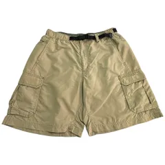 REI アール・イー・アイ カーゴショートパンツ アウトドア ベージュ(メンズ M)中古 古着 X7960