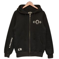 激レア】Chrome Hearts ブラック フルジップパーカー - メルカリ