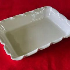 希少】LE CREUSET ル・クルーゼ スモールサービングプラター ホワイト