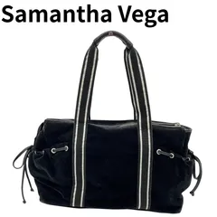 Samantha Vega　サマンサベガ ハンドバッグ スエード調 ドット柄 星チャーム