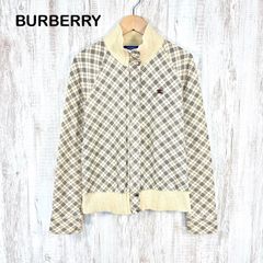バーバリー　BURBERRY ノバチェック トラックジャケット 38 ベージュ BURBERRY ノバチェック トラックジャケット 38 ベージュ ロゴホース