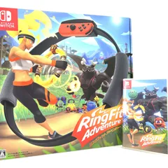 【現状品】Nintendo switch リングフィットアドベンチャー ニンテンドースイッチ リングコン・ソフトセット 任天堂 ソフト GM