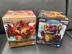 リオレウス 「モンスターハンター」 鎮座獣 リオレウス～激闘!雄火竜リオレウス～ キングシーサー(1974) 「ゴジラ対メカゴジラ」 東宝怪獣シリーズ 鎮座獣 キングシーサー(1974) セット