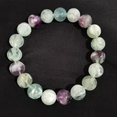 エンジェルフェザーフローライト　レインボー　ブレスレット　2