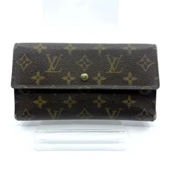 LOUIS VUITTON　ルイヴィトン　ポルトフォイユ インターナショナル 三つ折り モノグラム 長財布 ユニセックス ブラウン M61217　シリアル：TH0031
