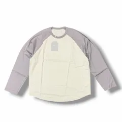 参考上代14300円 未使用 UNIVERSAL PRODUCTS 25SS BASEBALL L/S T-SHIRTS ベースボールロングスリーブTシャツ 長袖ラグランカットソー ロンT ユニバーサルプロダクツ 251-60112 グレージュ2 12167Mのサムネイル
