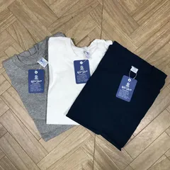 161831　VELVA SHEEN　選べるカラー　 6分袖　ハーフスリーブ　クルーネックTシャツ　ポケット有　インナー　トップス　上質な肌着