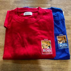 値下☆サントリーボス Tシャツ 青 赤(赤は長袖)2枚セット 未使用