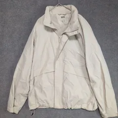 UNIQLO　ナイロンジャケット　ウインドプルーフスタンドブルゾン　Lサイズ　メンズ　ベージュ
