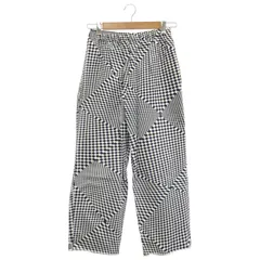 AIRWALK (エアウォーク) JOURNAL STANDARD×ERIC HUNTER フラッグチェックイージーパンツ  ブラック Sのサムネイル
