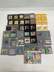 ★ ジャンク　ゲームボーイ・ゲームボーイカラー ソフトまとめ売り《HW09E》S1