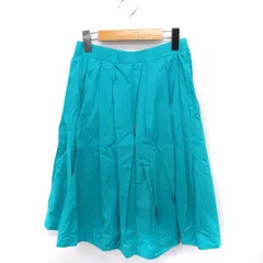 ガリャルダガランテ GALLARDAGALANTE スカート ギャザー ロング 無地 シンプル 綿 1 グリーン 緑 /FT4