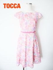 極美品【TOCCA】洗える！WATERCOLOR HARMONY ロングドレス - メルカリ