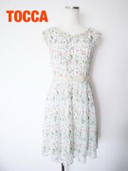 極美品【TOCCA】洗える！WATERCOLOR HARMONY ロングドレス - メルカリ