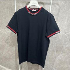 モンクレール レタリング ロゴ ネイビー Tシャツ S 国内正規品 5S488 