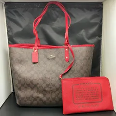 コーチ 　 シグネチャー リバーシブル トートバッグ B25043695